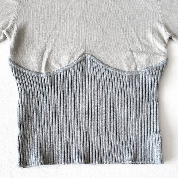 ZARA Colourblock turtleneck - Picture 7 of 8
